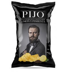 Patatas Pijo sabor Limón & Pimineta