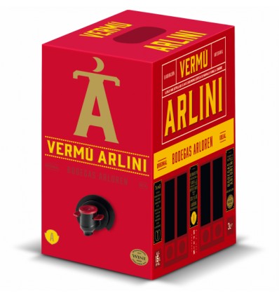 Vermut Arlini negro 3 lts Bag in box