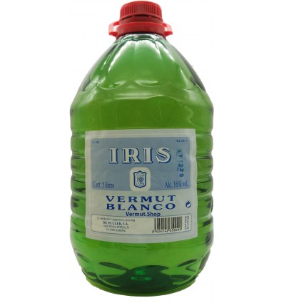 Vermouth Bottle Iris Blanco 5 liters