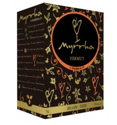 BAG IN BOX VERMUT MYRRHA RED VERMOUTH 5 LITERS
