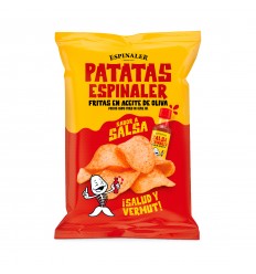 Spinaler fried potatoes with Spinaler sauce.